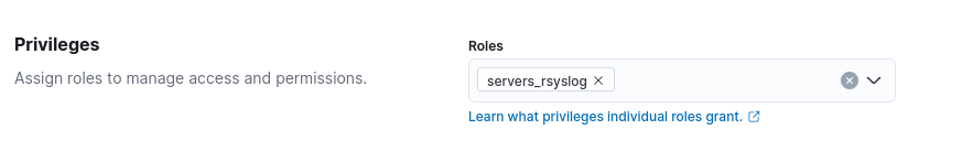 elasticsearch - compte servers_rsyslog